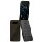 HMD 2660 FLIP 4G DS fekete kártyafüggetlen mobiltelefon