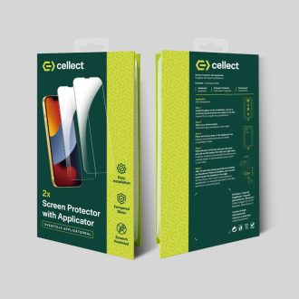 iPhone 17 applikátor 2 üvegfóliával