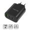 Hálózati gyorstöltő adapter 100W, Fekete