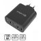 Hálózati gyorstöltő adapter 120W, Fekete