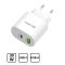 Hálózati gyorstöltő adapter 30W, Fehér
