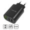 Hálózati gyorstöltő adapter 45W, Fekete