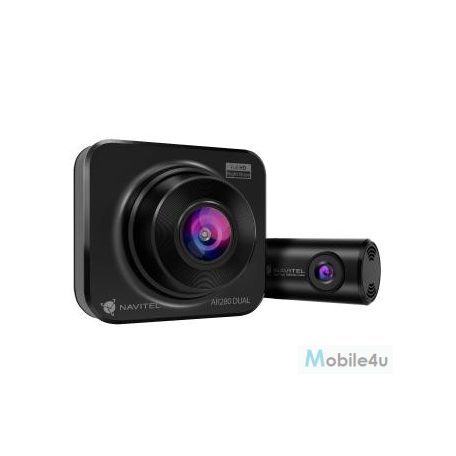 Navitel R250 Autós Dual menetrögzíto kamera Full HD, fekete