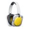 Nothing Headphone (a)vezeték nélküli sárga fejhallgató B186