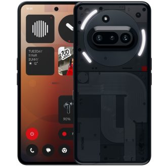 Nothing Phone (3A) fekete, 8+128 GB okostelefon