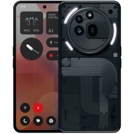 Nothing Phone (3A)Pro fekete, 12+256 GB okostelefon