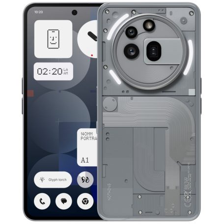 Nothing Phone (3A)Pro szürke, 12+256 GB okostelefon
