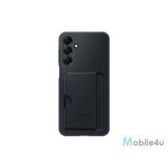 Samsung A16 kártyatartós hátlap, Fekete