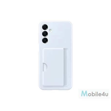 Samsung A16 kártyatartós hátlap, Kék