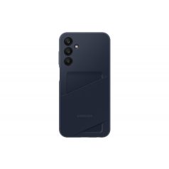 Samsung A25 5G kártyatartós hátlap, Kék-Fekete