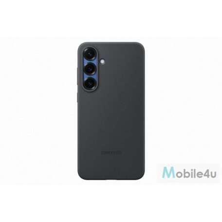 Samsung Galaxy S25 Plus szilikon tok, Fekete