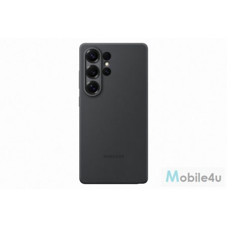 Samsung Galaxy S25 Ultra szilikon tok, Fekete