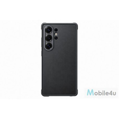Samsung Galaxy S25 Ultra Protective Standing cover tok, Fekete