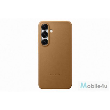 Samsung Galaxy S25 bőr hátlap, Arany