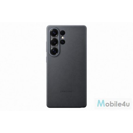 Samsung Galaxy S25 Ultra bőr hátlap, Fekete