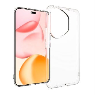 Honor 400 Pro vékony szilikon hátlap, Átlátszó