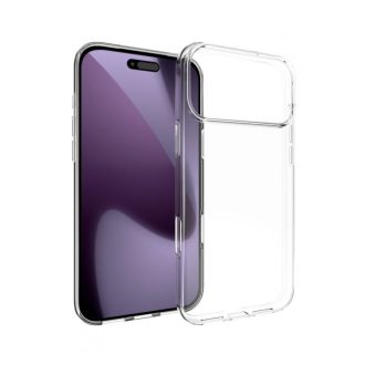 iPhone 17 Pro Max vékony TPU szilikon hátlap,Átlátszó
