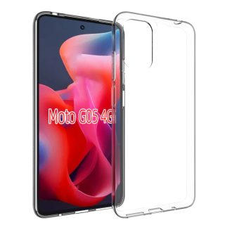 Motorola Moto G05 szilikon hátlap,Átlátszó