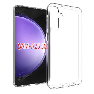 Samsung A25 5G vékony szilikon hátlap,Átlátszó