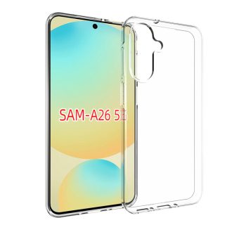 Samsung A26 vékony szilikon hátlap,Átlátszó