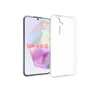 Samsung A36 vékony szilikon hátlap,Átlátszó