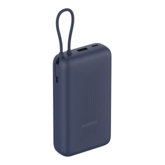  Xiaomi Power Bank 20000mAh beépített usb-c kábel kék BHR8975